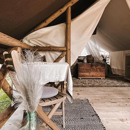 Vintage Tent At The Lovsin Estate