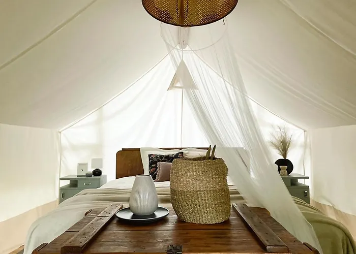 Vintage Tent At The Lovsin Estate Glamping Metlika