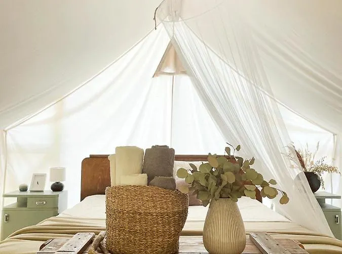 Vintage Tent At The Lovsin Estate