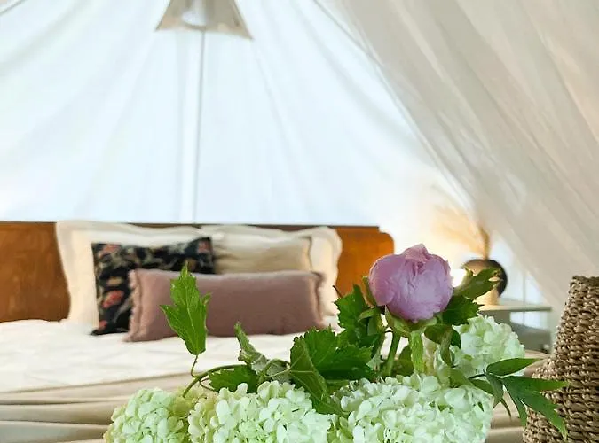 Vintage Tent At The Lovsin Estate Glamping